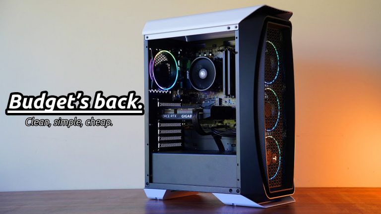 A budget PC build that is actually good for gaming