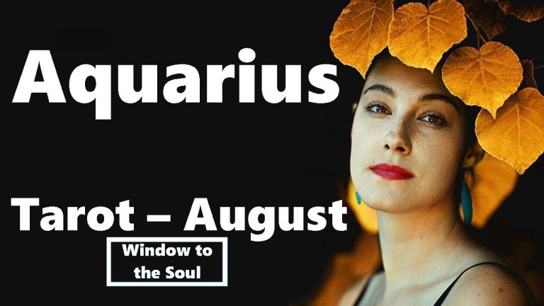 AQUARIUS This Is How You Can Set Yourself Free * August Tarot