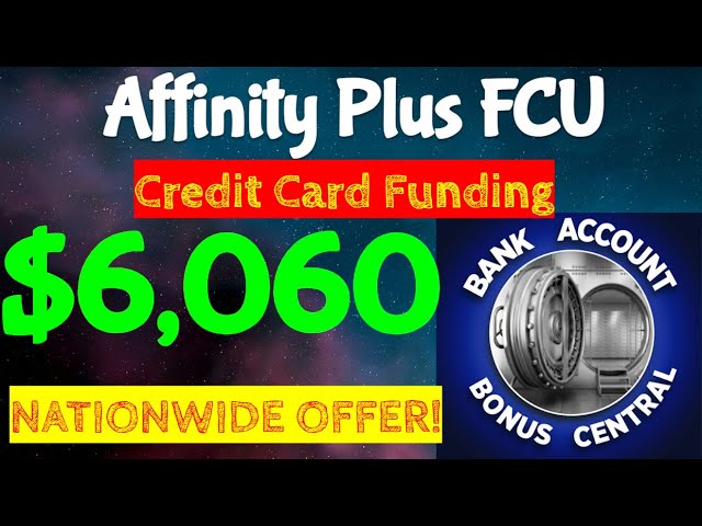 Affinity Plus Federal Credit Union! $6,060 Credit Card Funding! NATIONWIDE! Best Side Hustle 2023