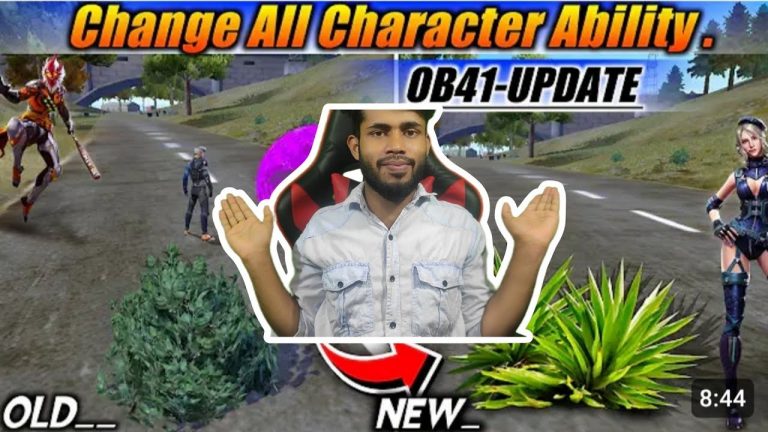 Change Character Ability OB41 UPDATE New changes in Update OB41 I Free Fire #freefire #ob41