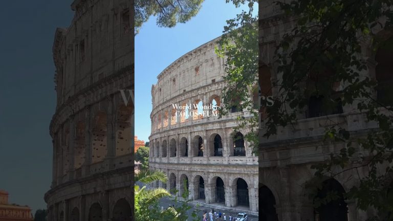 Colosseum, Italy – World Wonders and semifinalists #shorts #italy #rome #colosseum #worldwonder