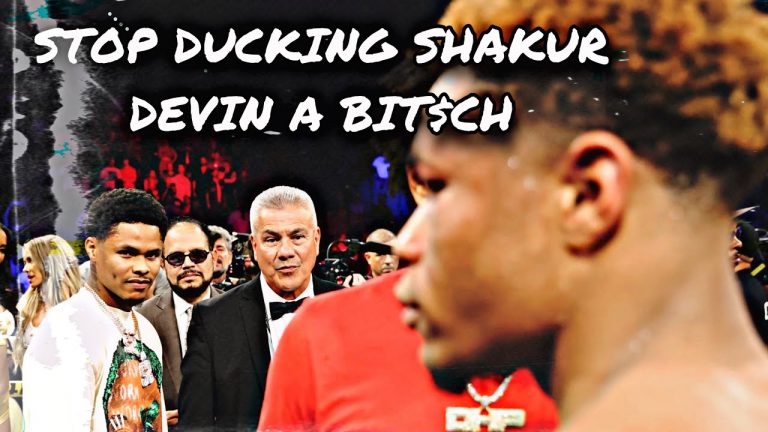 DEVIN HANEY IS A BIT$3H STOP DUCKING SHAKUR! TANK SMOKES HIM ! TANK VS SHAKUR BIGGEST FIGHT