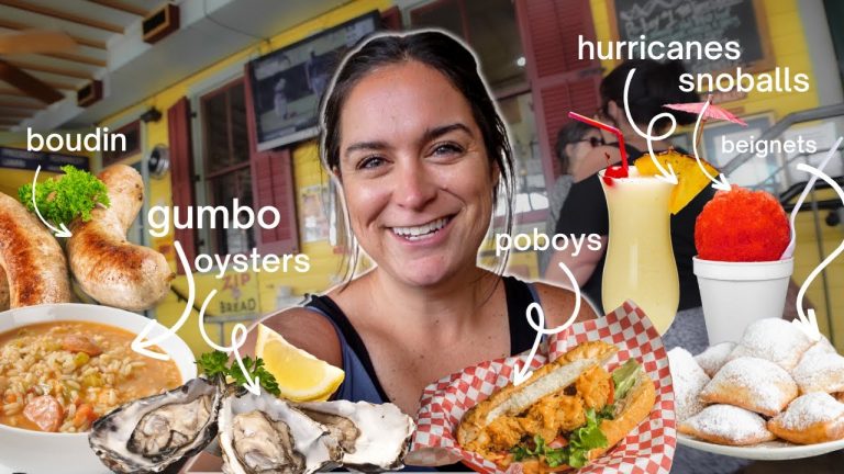 DIY food tour in NEW ORLEANS