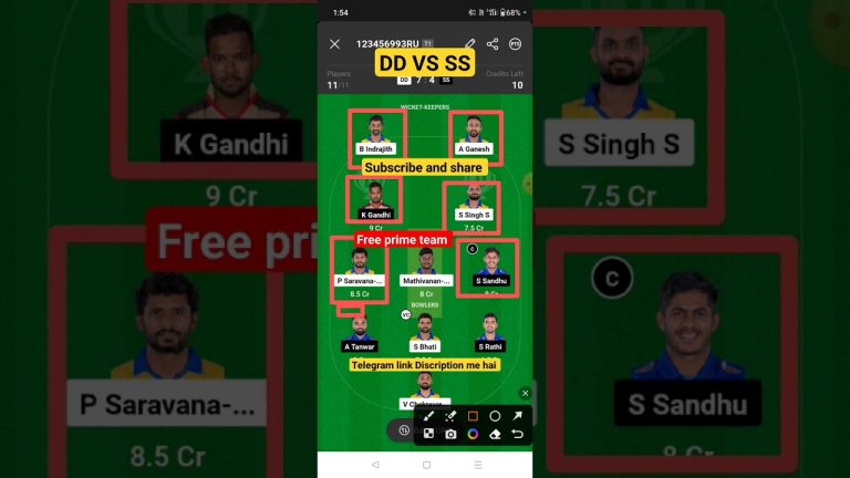 Dd vs ss Match dream11 gl Team l ss vs dd dream11 prediction l gl 1st prize 2 crores win tips