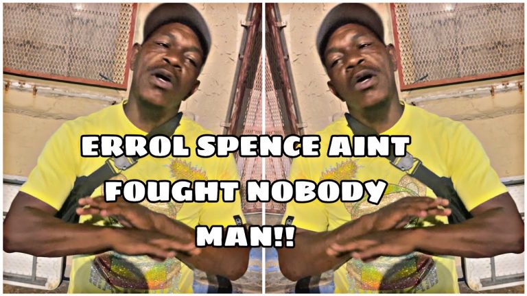 ERROL SPENCE AINT FOUGHT NOBODY CRAWFORD SMOKES HIM! HE CAUGHT DANNY SLIPPING OLDHEAD CHAOS PREDICT.