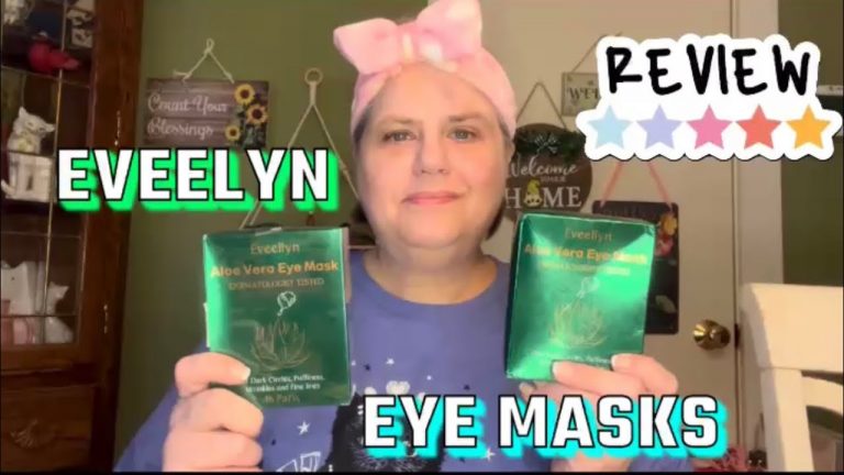 EVEELYN ALOE VERA EYE MASKS | 20% Discount Code