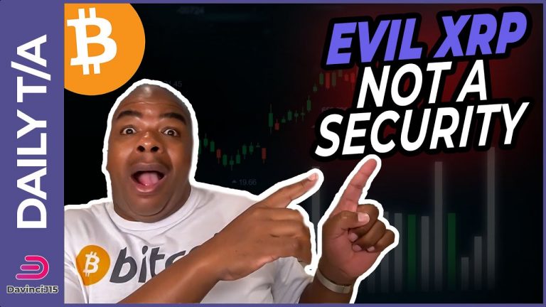 EVIL XRP IS NOT A SECURITY BUT IT WAS!!!! [will XRP pump?]