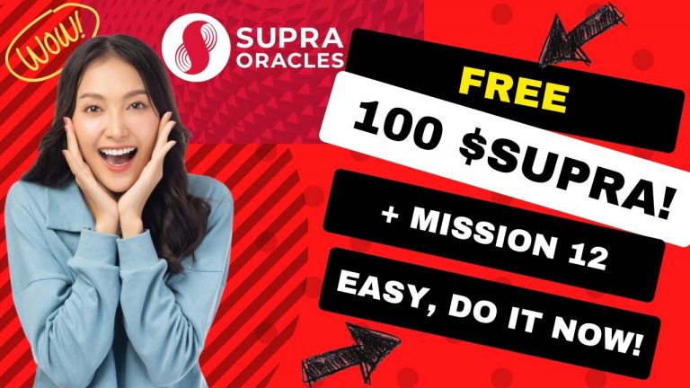 FREE 100 SUPRA + MISSION 12, BILIS BAGO MAWALA!