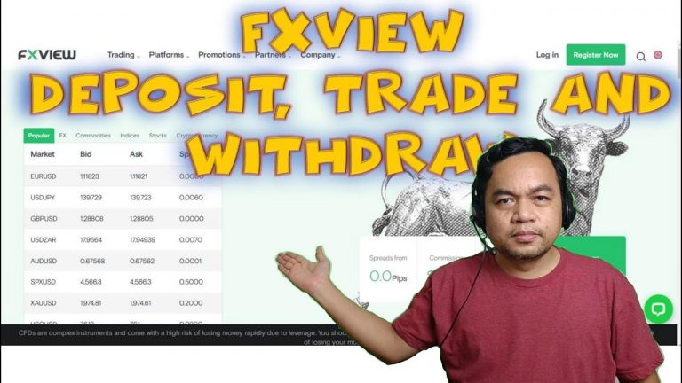 FXVIEW -How to Deposit, Withdraw and Trade US Stocks and Forex (Tagalog)