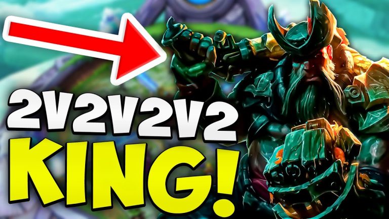 Gangplank Monster!! 2v2v2v2 League Of Legends Gameplay