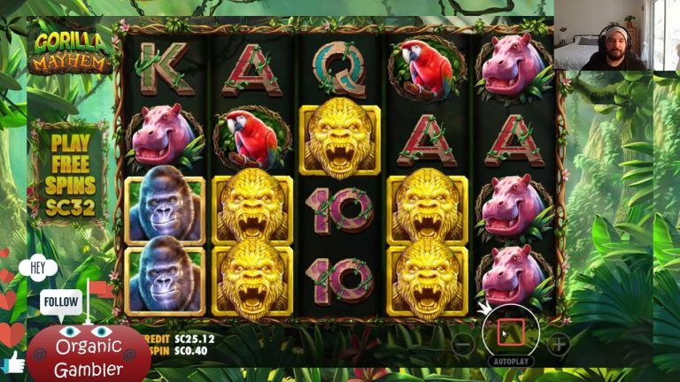 Gorilla mayhem one nice hit!! Organic Gambler | Pulsz Casino