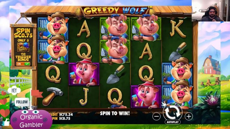 Greedy wolf 25 and 70 cents Bonus games!! Organic Gambler | Pulsz Casino