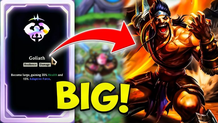 I Went Goliath on DRAVEN and got SO MUCH GOLD!!! 2v2v2v2 League Of Legends Gameplay