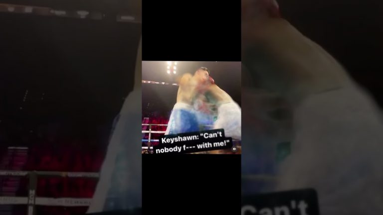 KEYSHAWN DAVIS YOUNG KNOCKOUT ARTIST WILL DESTROY FRANK MARTIN