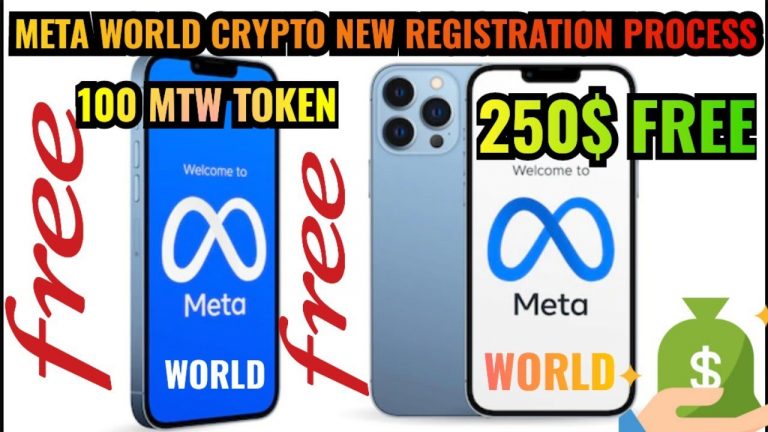 META WORLD CRYPTO NEW REGISTRATION FULL PROCESS FREE SINGUP 250$ FREE