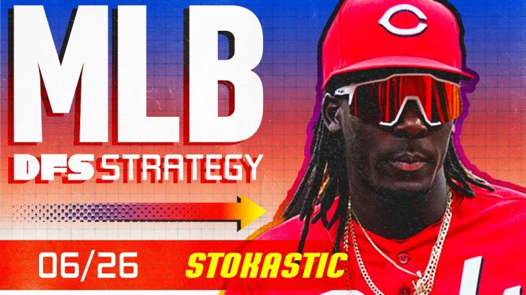 MLB DFS Strategy (Monday 6/26/23) | DraftKings & FanDuel Fantasy Baseball Picks & Lineups