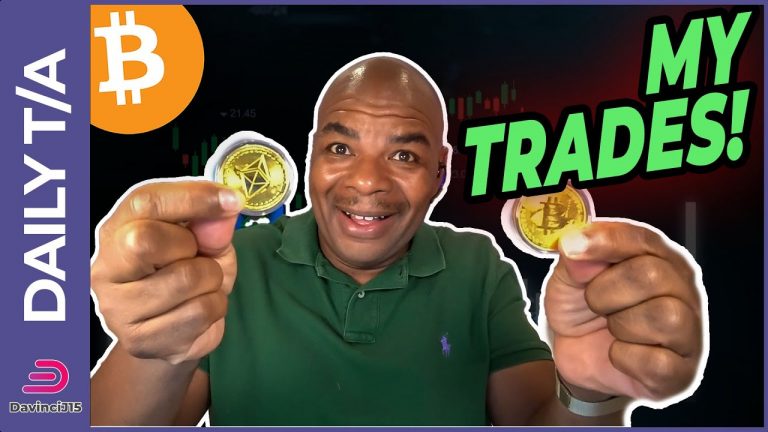 MY BITCOIN & ETHEREUM TRADE…. [see my short term trade]