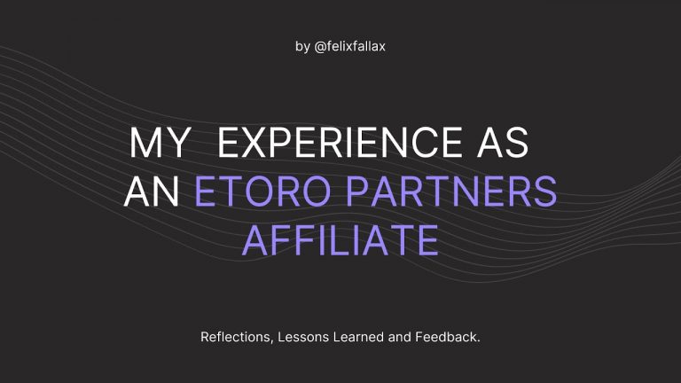 My Experience as an eToro Partners Affiliate