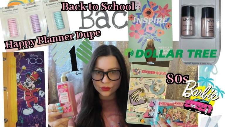 New Dollar Tree Haul – Stationary/Beauty NYX Finds & More #barbie #barbiegirl