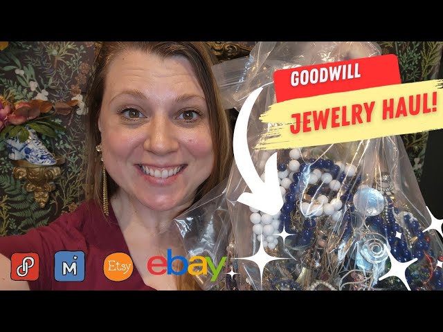 Over 10 lbs of Jewelry from Shopgoodwill.com! Jewelry haul unboxing