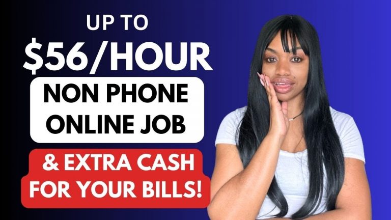 Rare High Pay Non Phone Remote Job-Get Paid $31-$56 Hourly PLUS Extra Cash For Your Electric Bill!