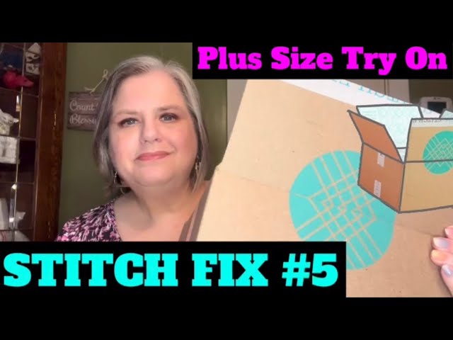 STITCH FIX #5 WITH PLUS SIZE TRY ON | $25 off with my link