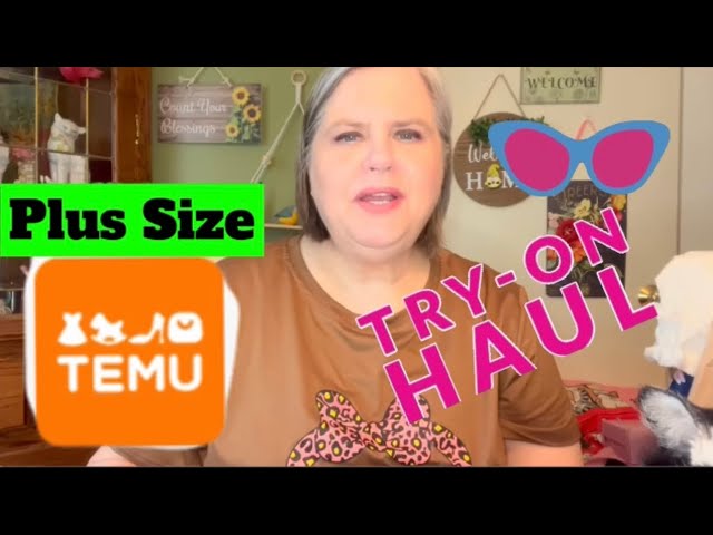 TEMU TRY ON | PLUS SIZE #Temu #plussizefashion #curvy