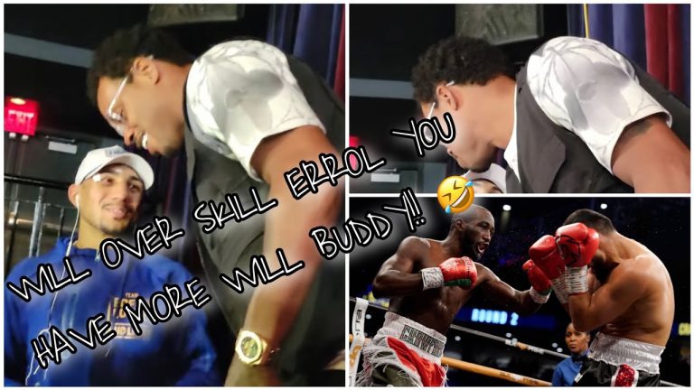 TEOFIMO LOPEZ LIES TO ERROL SPENCE JR YOU WILL BEAT TERENCE CRAWFORD BECAUSE OF WILL NOT SKILLS