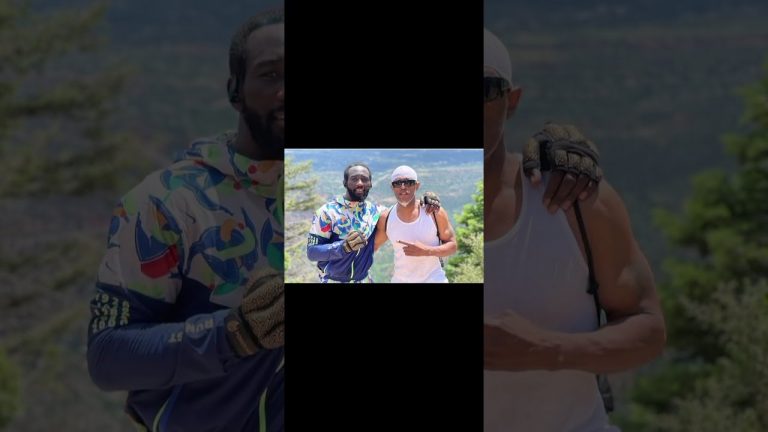 TERENCE CRAWFORD PUSHES HIS FATHER TO FINISH A MOUNTAIN CLIMB WITH HIM WHILE GETTING READY 4 SPENCE