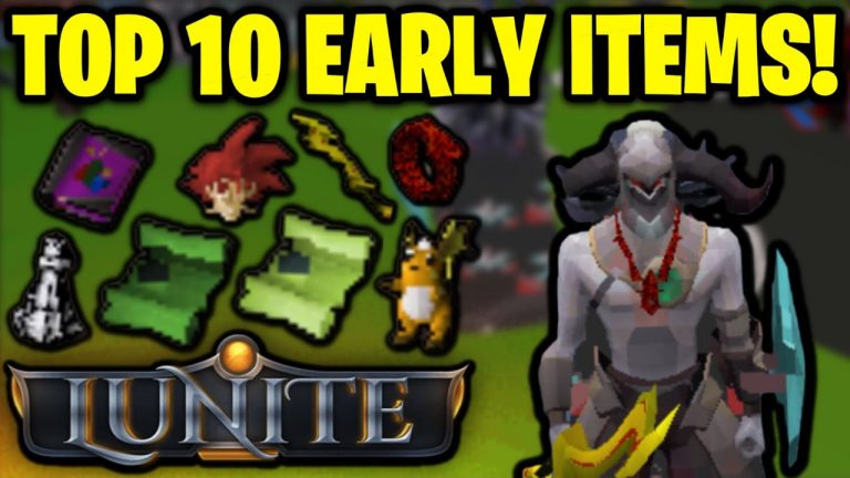 TOP 10 EARLY GAME ITEMS THAT YOU MUST GET IN THIS RSPS! (MASSIVE GIVEAWAY) – Lunite RSPS