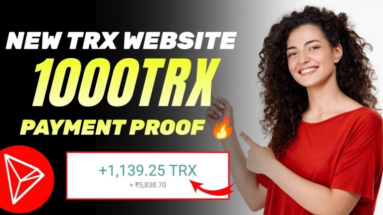 Trx Mining Site Today | Earn Free Trx Daily | Trx Mining App | Trx Mining | Free Crypto | Free Tron