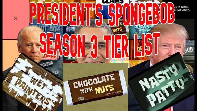 US Presidents Create Spongebob Season 3 Episode Tier List – A.I. Voce Mem – Trump, Biden, Obama