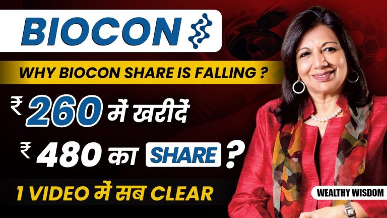 Why Biocon share Crashed? | Biocon share latest news today | Biocon share analysis | Wealthy Wisdom