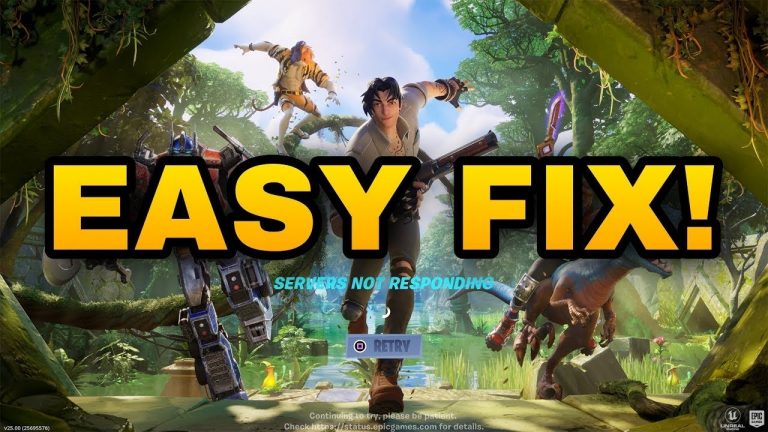 Why Is Fortnite Servers Down? (How To Fix Fortnite Update Servers Down Not Responding FIX)