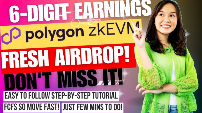 6Digits Earnings sa Polygon zkEVM Airdrop! Gawin na Fresh na Fresh pa! #airdrop #zkevm #crypto