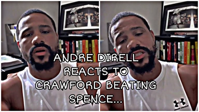 ANDRE DIRRELL REACT TO TERENCE CRAWFORD BEATING ERROL SPENCE JR WE HAVE TO LOOK AT CRAWFORD IN A NEW