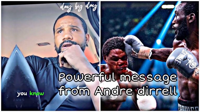 ANDRE DIRRELL URGES FANS TO CLAIM THEIR VICTORY LIKE TERENCE CRAWFORD DID!! MOTIVATIONAL MESSAGE