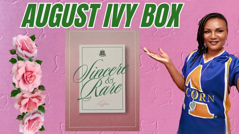 August Ivy Box Reveal: Sincere and Rare