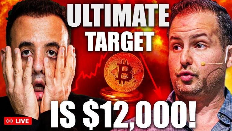 Bitcoin Could Bottom at $12,000 OR LOWER! (Here’s WHY) | Gareth Soloway