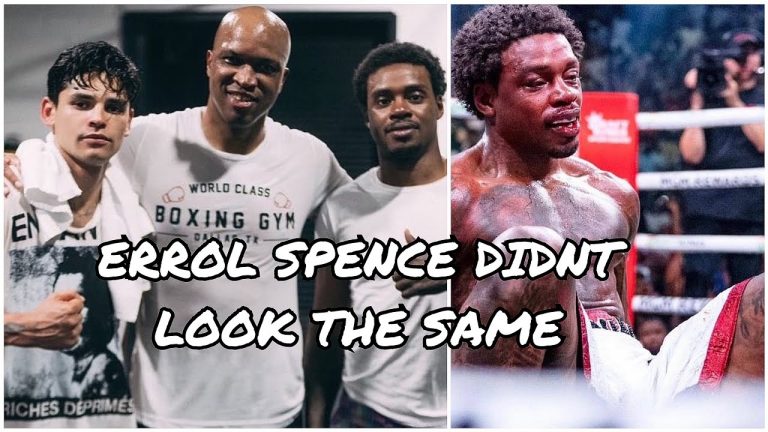 DERRICK JAMES THROWS ERROL SPENCE JR UNDER THE BUS HE DIDNT LOOK THE SAME AGAINST TERENCE CRAWFORD