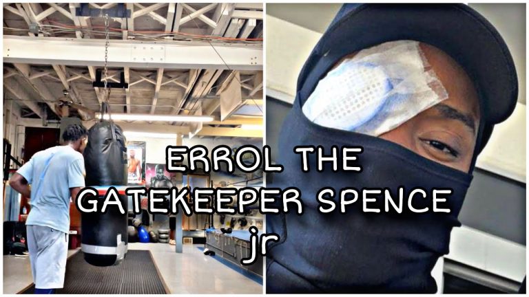 ERROL SPENCE JR CAN CATCH THESE HANDS AFTER CRAWFORD PUNCHES ON HIM WELCOME HOME GATEKEEPER