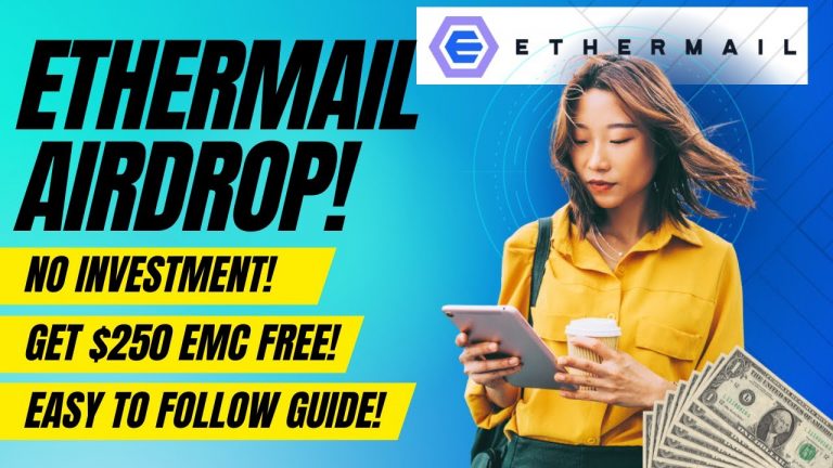 ETHERMAIL AIRDROP! GET FREE 250 $EMC JUST BY SIGNING UP! AND ANOTHER 250 $EMC FOR EVERY INVITE!