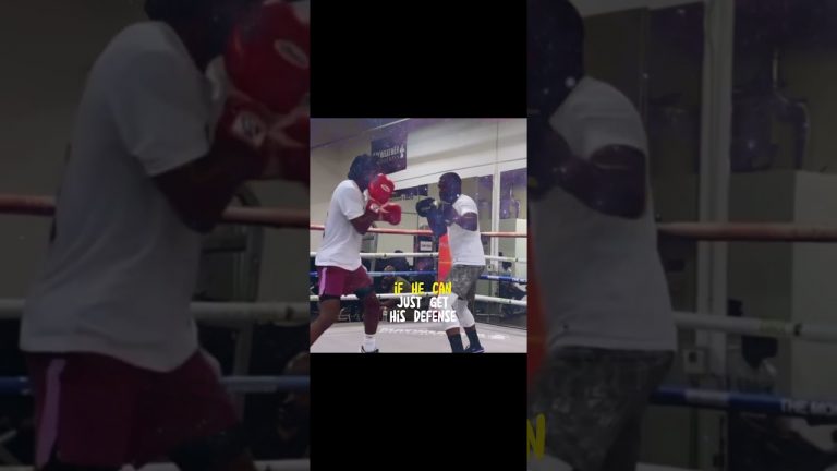 FLOYD MAYWEATHER WORKING WITH KEYSHAWN DAVIS FOR FRANK MARTIN KEYSHAWN WANTS THE KO LIKE BUD KO EJ