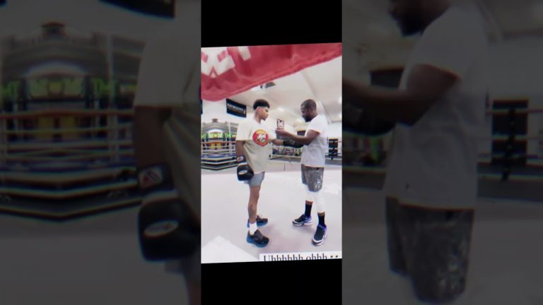 FLOYD MAYWEATHER WORKING WITH SHAKUR STEVENSON WILL GERVONTA DAVIS GET MAD AT FLOYD AGAIN?