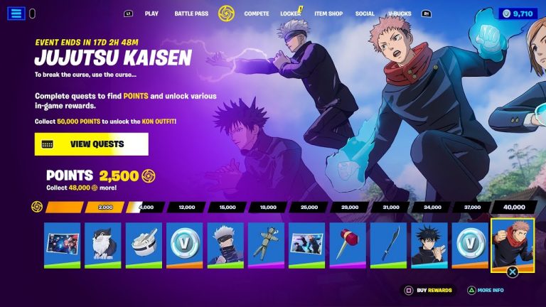 FREE SKIN NOW in Fortnite! (Jujustu Kaisen Update)