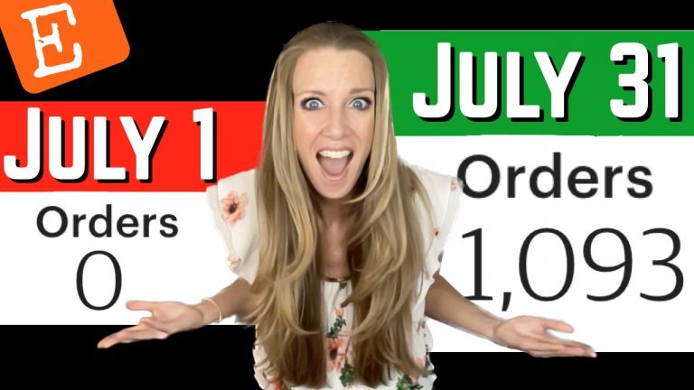 How I got 1,093 Orders in just 31 Days! – Make Full Time Income on Etsy