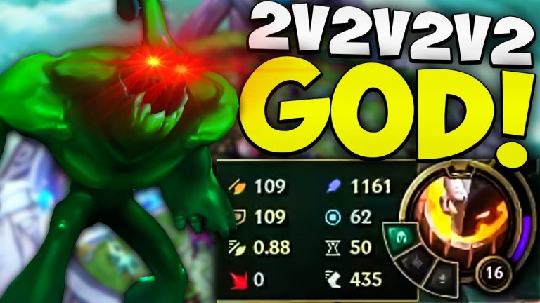 I Got 1K AP On Zac and Did THIS!! 2v2v2v2 League Of Legends Gameplay