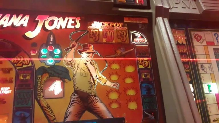 INDIANA JONES – 10JP FRUIT MACHINE SUMMER 2023 UK ARCADES