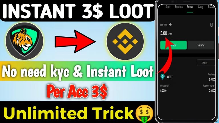 Instant 3$ Future Bonus Loot || Instant Withdrawal Loot || New Crypto Loot Today || Instant Loot