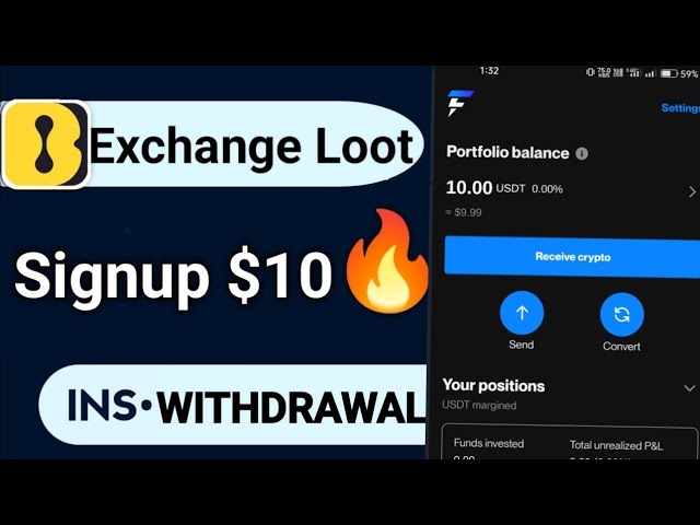 LBank Crypto Loot App || Signup $10+$10+$10 | Instant Withdrawal | #crypto #airdrop